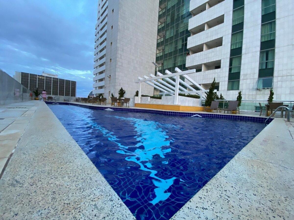 Flat Encantador No 11º Com Vista Pra Torre De Tv Brasília Exteriör bild