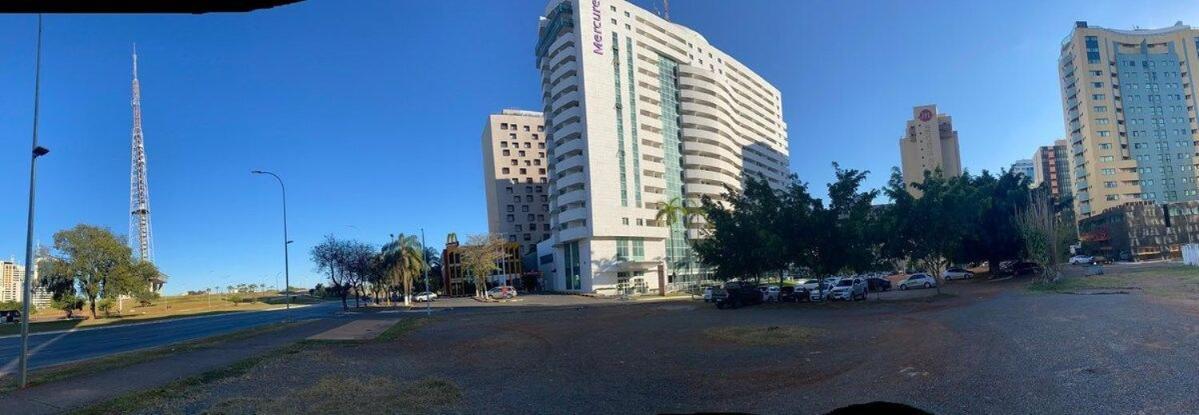 Flat Encantador No 11º Com Vista Pra Torre De Tv Brasília Exteriör bild